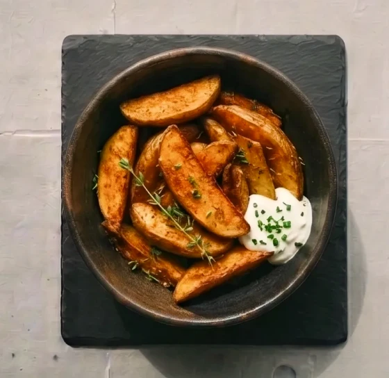 Herbed Potato Wedges